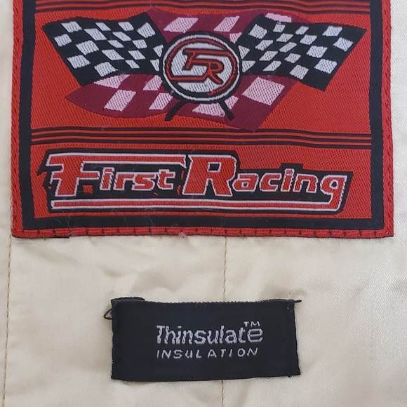 First Racing Leather Motorcycle Jacket - Picture 6 of 8